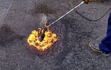 Challister flat roofing repairs